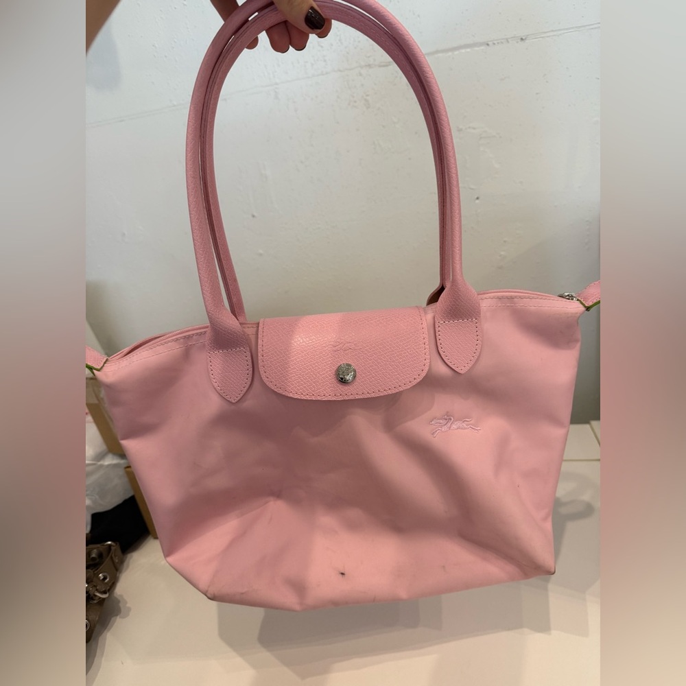 Longchamp Light Pink Tote Bag